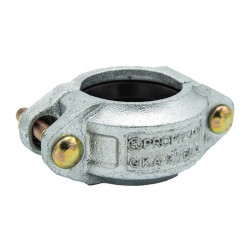 Angle-pad rigid coupling galva Profit by Piping Logistics GKAG grooved couplings