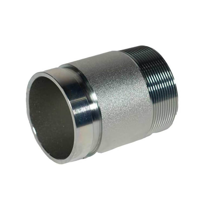 Grooved threaded adapter, zinc electroplated, male thread BSPT Profit by Piping Logistics NGA-GALVA