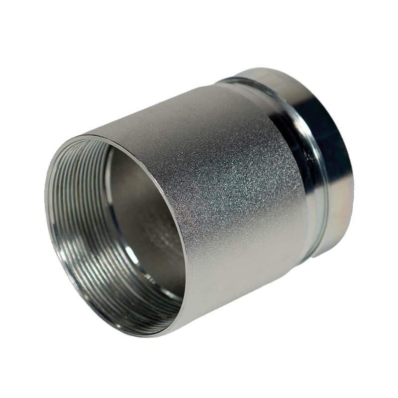 Grooved threaded adapter, zinc electroplated, female thread BSPT Profit by Piping Logistics SGA-GALVA